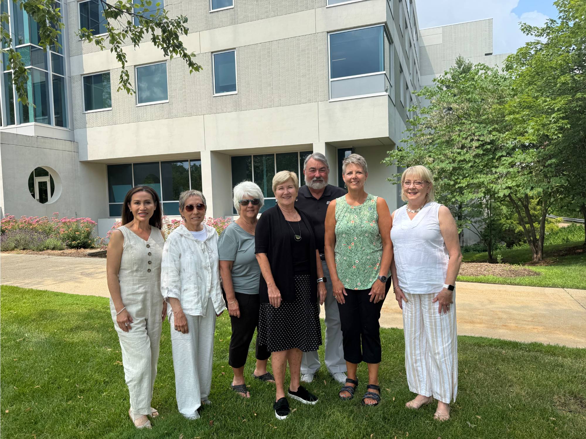 Retiree Advisory Board standing together for a group photo
